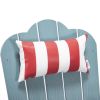 TALE Adirondack Chair Backyard Furniture Painted Seat Pillow