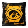 Iowa OFFICIAL NHL "Connector" Double Sided Velvet Pillow; 16" x 16"