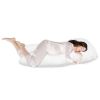 Provides multiple maternity supports for a pregnant*:belly support; pelvic support; full back support; head and shoulder support; and leg support