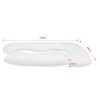 Provides multiple maternity supports for a pregnant*:belly support; pelvic support; full back support; head and shoulder support; and leg support