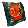 Miami OFFICIAL NHL "Connector" Double Sided Velvet Pillow; 16" x 16"