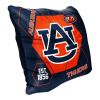 Auburn OFFICIAL NHL "Connector" Double Sided Velvet Pillow; 16" x 16"
