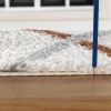 Loft Shag GC_CZY1001 Ivory 7 ft. 10 in. x 9 ft. 10 in. Shaggy Area Rug