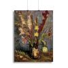 Vase with Gladioli 4 by Van Gogh Canvas Print or Poster