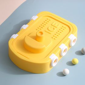 Ice Maker Lattice Cavity Flexible Silicone Ice Ball Maker - Easy Release Ice Cube Trays For Soft Drinks, Whisky, Cocktail, And More - Kitchen Accessor (Color: YELLOW)